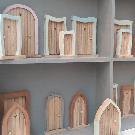 Fairy Doors (teeny-tiny) Squared